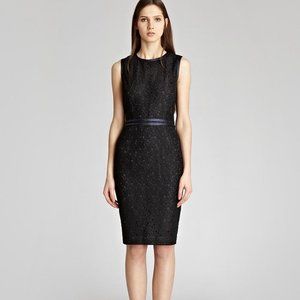 $425 REISS ALEXANDRA LACE MIXED MEDIA DRESS SIZE 10 US